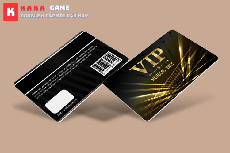 Tặng thẻ VIP khi mới gia nhập sân chơi Kaka game